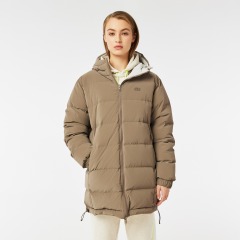 Женская утеплённая двусторонняя куртка Lacoste