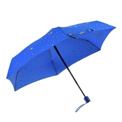 Синий зонт с принтом "звездочки", 21 см Moschino детский