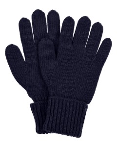 Синие перчатки из смесовой шерсти Chobi детские