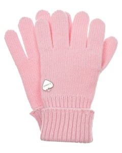 Розовые перчатки с кашемиром Il Trenino детские