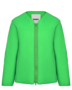 Куртка зеленого цвета Yves Salomon