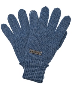 Синие перчатки из шерсти Il Trenino детские