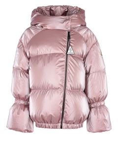 Розовая куртка-пуховик Moncler детская