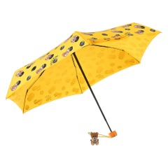 Желтый зонт с принтом в горох, 17 см Moschino детский