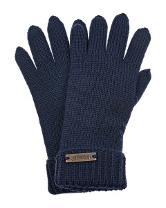 Двойные темно-синие перчатки Il Trenino детские