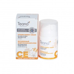 Teana Энергетический витаминный крем с экстрактом микроводоросли 50 мл (Teana, Пятое чувство)