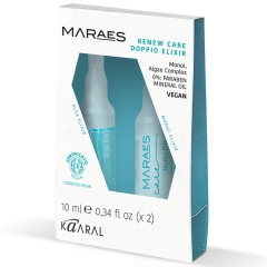 Kaaral Эмульсия «Восстанавливающий эликсир» для повреждённых и тусклых волос Doppio Elixir Try Me, 2 х 10 мл (Kaaral, Maraes)