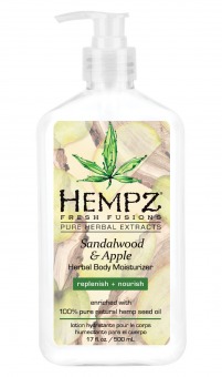 Hempz Увлажняющее молочко для тела Sandalwood & Apple Herbal Body Moisturizer, 500 мл (Hempz, Сандал и яблоко)