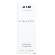 Klapp Очищающая крем-пенка Cleansing Cream Foam, 100 мл (Klapp, Clean & active)