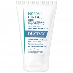Ducray Дезодорант-крем для рук и ног регулирующий избыточное потоотделение Hidrosis Control, 50 мл (Ducray, Гипергидроз)