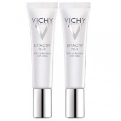 Vichy Комплект ЛифтАктив Дерморесурс крем для контура глаз, 2 шт. по 15 мл (Vichy, Liftactiv)