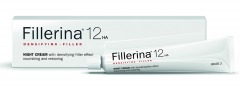 Fillerina Ночной крем для лица с укрепляющим эффектом уровень 3, 50 мл (Fillerina, 12 HA Densifying-Filler)