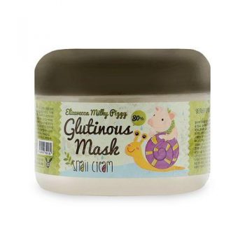 Elizavecca Крем с муцином улитки Glutinous Mask 80% Snail Cream, 100 мл (Elizavecca, Milky Piggy)