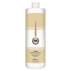 Kaaral Восстанавливающий шампунь для поврежденных волос с пшеничными протеинами X-Pure Reconstructive Shampoo, 1000 мл (Kaaral, X-Form)