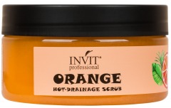 Invit Горячий дренажный скраб для тела Orange Hot-Drainage, 200 мл (Invit, Invit Body Line Pro)