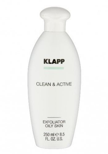 Klapp Эксфолиатор для жирной кожи, 250 мл (Klapp, Clean & active)