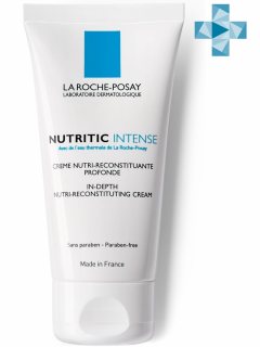 La Roche-Posay Питательный крем для глубокого восстановления сухой кожи лица и тела Intense, 50 мл (La Roche-Posay, Nutritic)