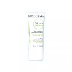 Bioderma Увлажняющий успокаивающий крем для проблемной кожи Sensitive, 30 мл (Bioderma, Sebium)