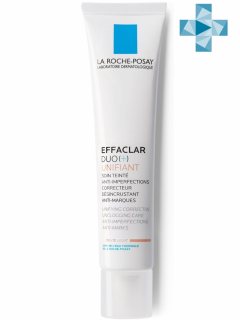 La Roche-Posay Корректирующий крем-гель для проблемной кожи с тонирующим эффектом DUO(+), 40 мл (La Roche-Posay, Effaclar)