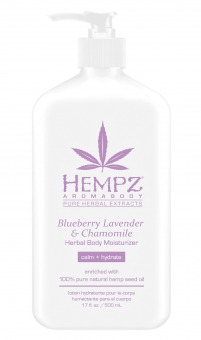 Hempz Увлажняющее молочко для тела Blueberry Lavender & Chamomile Herbal Body, 500 мл (Hempz, Лаванда, ромашка и дикие ягоды)