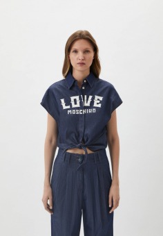 Рубашка джинсовая Love Moschino