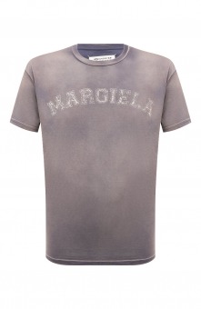 Хлопковая футболка Maison Margiela