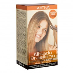 KATIVA  Набор для кератинового выпрямления и восстановления волос с маслом Арганы KERATINA