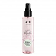 NYX Professional Makeup Мультифункциональный спрей 3 в 1 с маслом семян конопли Bare With Me Revitalize & Set Multitasking Spray, Фиксирующий