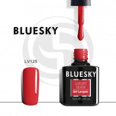 BLUESKY Гель-лак Luxury Silver Красная помада