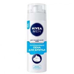 NIVEA Охлаждающая пена для бритья для чувствительной кожи